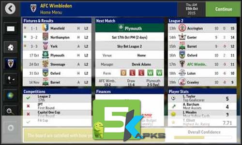 Football Manager Mobile 2016 full offline complete download free 5kapks