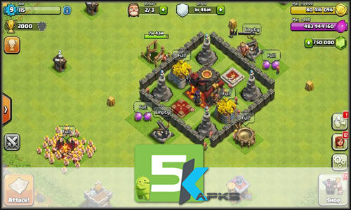clash of clans for android lollipop 5.0.2