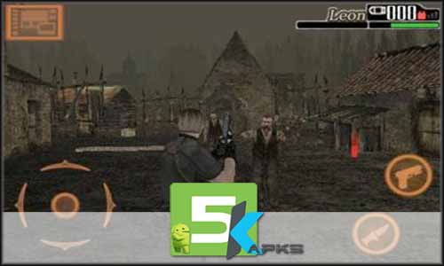 Resident Evil 4 v1.01 Apk+Obb Data [!Updated] Android full offline complete download free 5kapks