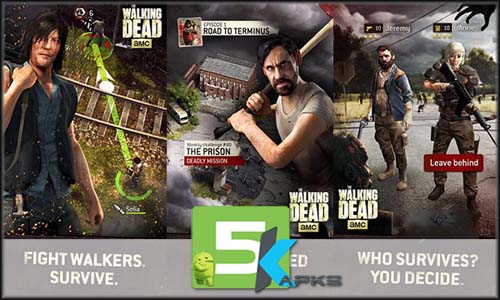 The Walking Dead No Man's Land mod latest version download free apk 5kapks