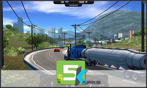Truck Simulator PRO 2 v1.6 Apk+Obb Data+MOD[!Unlocked] For Android full download 5kapks