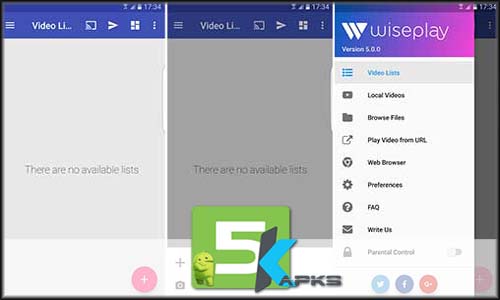 Wiseplay Premium free apk full download 5kapks