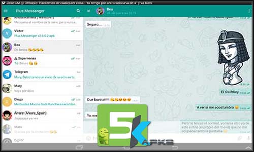 Plus Messenger v3.18.0.3 Apk [Pro Version/!Updated] full download 5kapks
