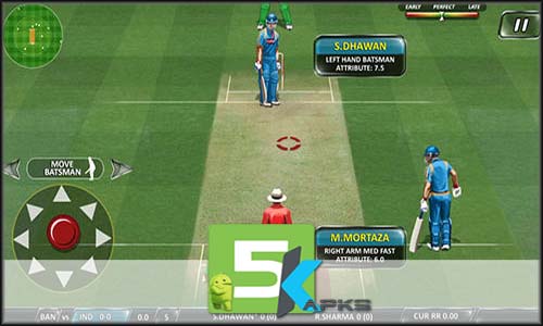 Real Cricket 17 v2.7.1 Apk+MOD[!Unlimited Coins]+Data For Android full download 5kapks