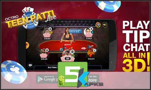 Teen Patti - Indian Poker mod latest version download free apk 5kapks