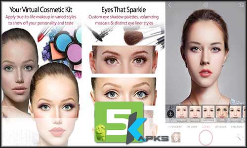 YouCam Makeup free apk full download 5kapks