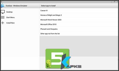 ExaGear - Windows Emulator full offline complete download free 5kapks