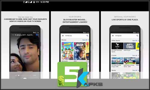 SonyLIV–LIVE Cricket TV Movies free apk full download 5kapks