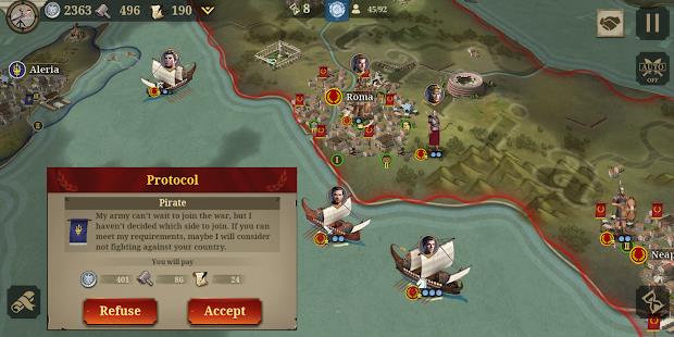 Great Conqueror：Rome mod latest version download free apk 5kapks