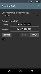 Override DNS (a DNS changer) mod latest version download free apk 5kapks