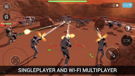 CyberSphere SciFi Third Person Shooter free apk full download 5kapks