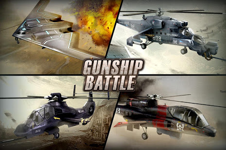 GUNSHIP BATTLE Helicopter 3D free apk full download 5kapks